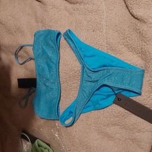 Triangl Swimwear Shimmering Blue Bikini
